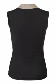 Lauria Garrelli poloshirt Limone mouwloos
