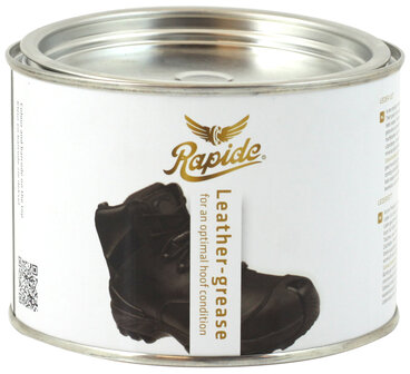 Rapide Ledervet Zwart 500 ml