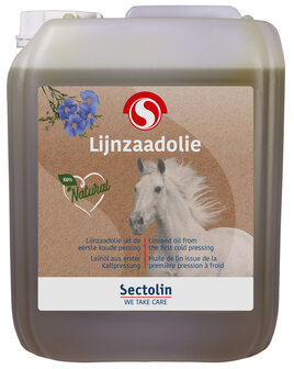 Sectolin Lijnzaadolie 5 liter
