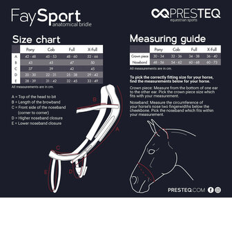 PresTeq hoofdstel FaySport Shine