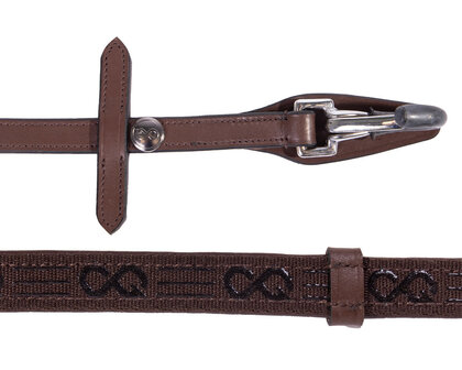 PresTeq teugels FayRein met clip + stops(12.5cm)