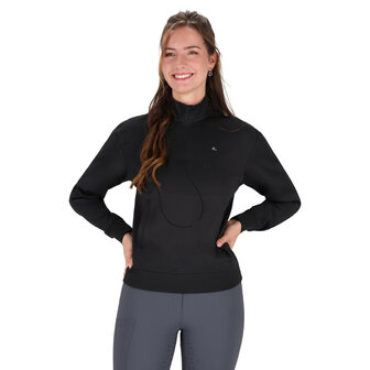 QHP trui met halve rits Livora