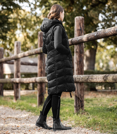 ELT lange lichtgewicht bodywarmer Ostende zwart