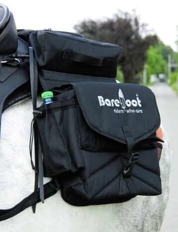 Barefoot Zadeltas Trail' 2-in-1 zwart