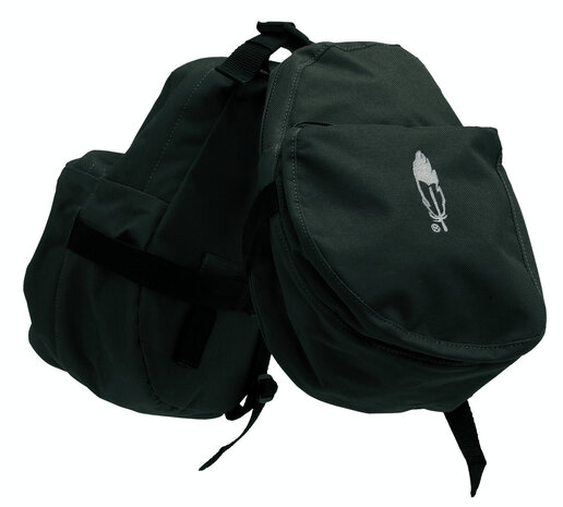 Barefoot Zadeltas Trail voorkant zwart