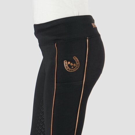 Red Horse rijlegging Yuki zwart/rosé