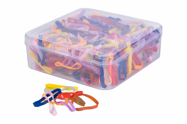 HKM brede elastiekjes multicolor