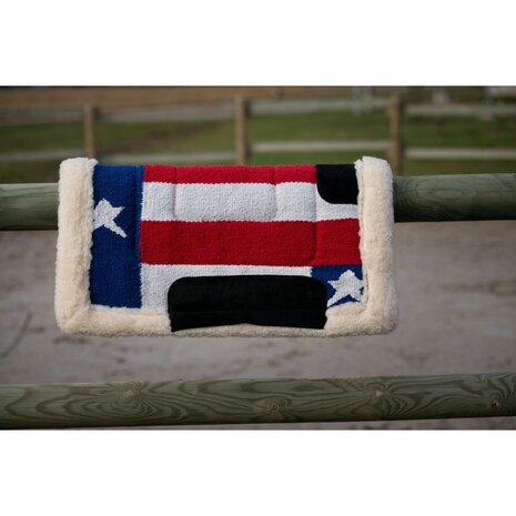 Westride western pad Amerikaanse vlag