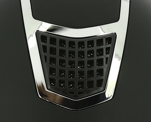 EquiTheme cap Airy zwart/zilver