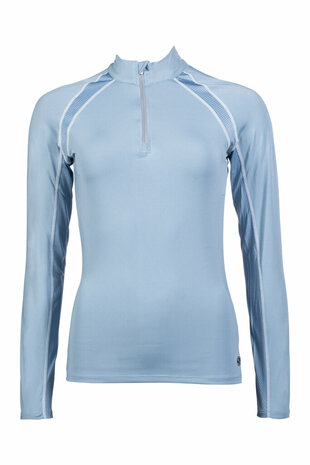 HKM trainingsshirt -Bloomsbury- rookblauw