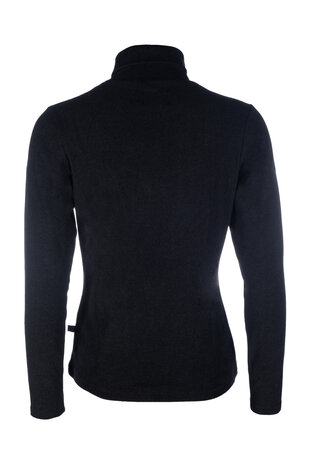 HKM shirt met coltrui -Marrakesh- zwart