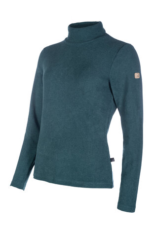 HKM shirt met coltrui -Marrakesh- petrol