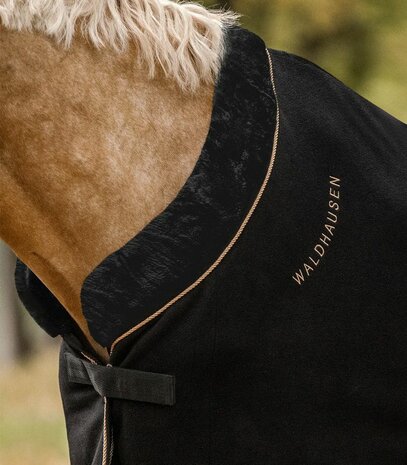 Waldhausen zweetdeken Modern Rosé zwart/rosé