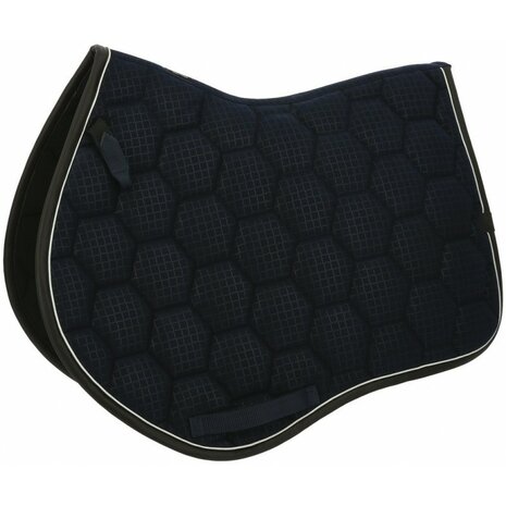 EquiTheme zadelpad Quadri marineblauw