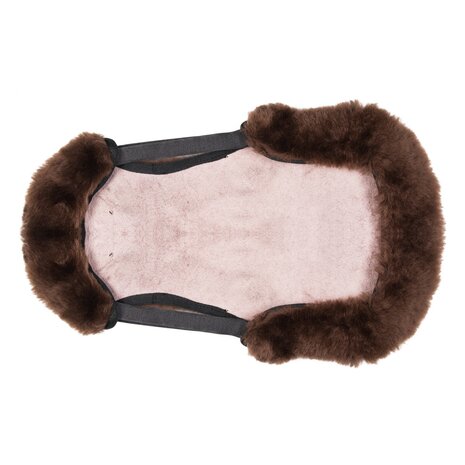 Edix Merino zadelbontje boomloos bruin