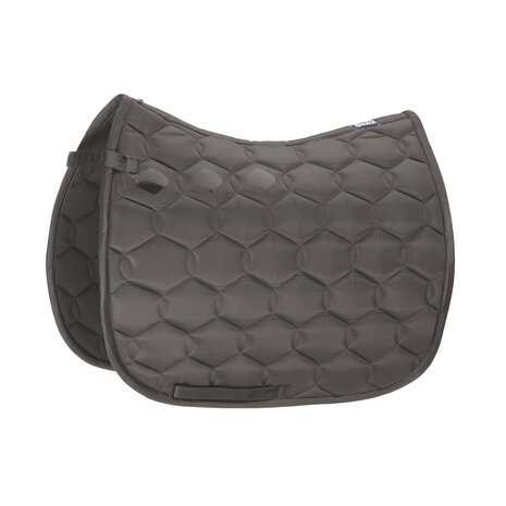 Eskadron zadeldek Glossy Wave antraciet
