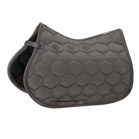 Eskadron zadeldek Glossy Wave antraciet