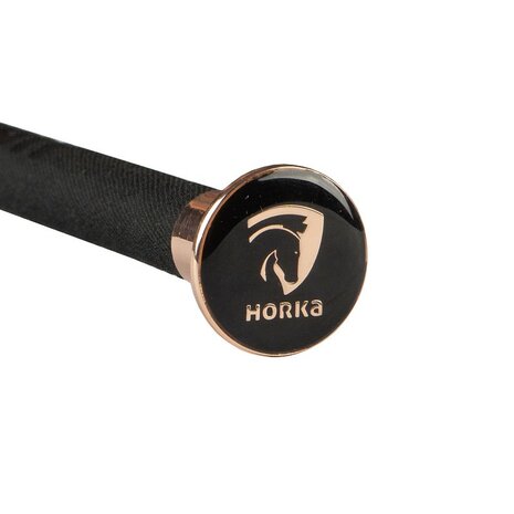 Horka zweep zwart/rosé