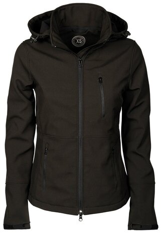 Harry's Horse softshell jas Chicago zwart