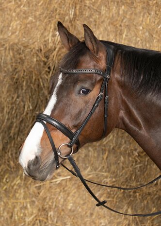 Harry's Horse hoofdstel Nero Soft zwart