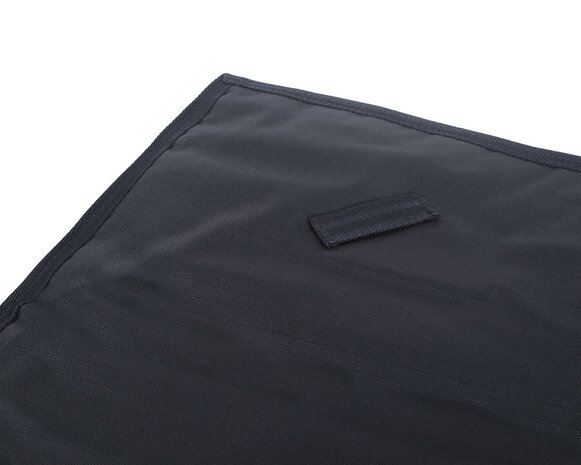 QHP losse waterdichte buikflap 200 gram zwart