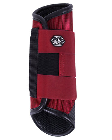 QHP Eventing beenbeschermers Technical achterbenen ruby rood