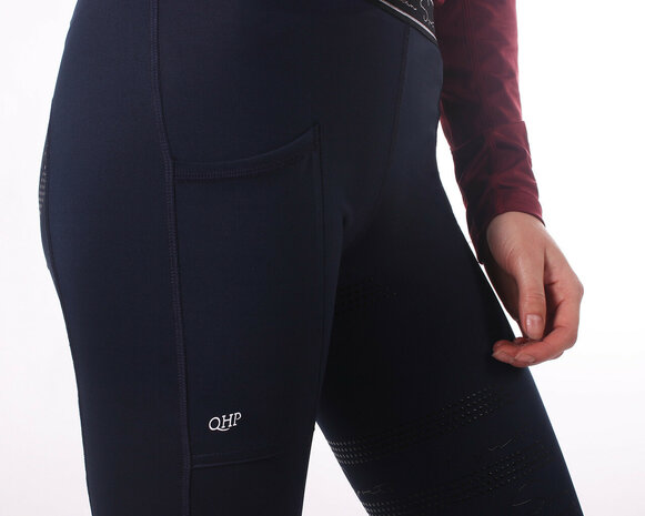QHP rijlegging Eden anti-slip zitvlak navy