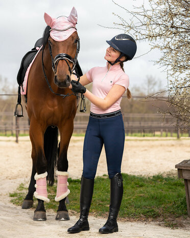 QHP rijlegging Eden anti-slip zitvlak navy