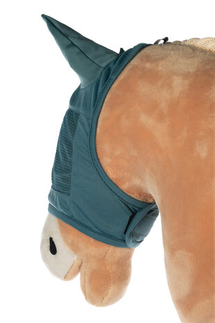 HKM Hobby Horse vliegenmasker turquoise