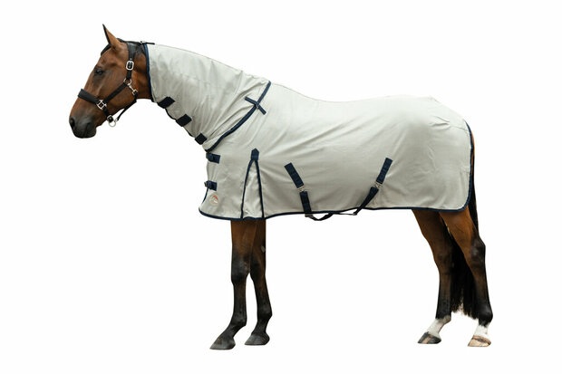 HKM vliegendeken Rain II met afneembare hals