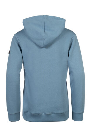 HKM hoody Diana rookblauw