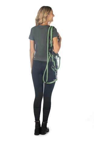 HKM t-shirt Mirror grijsgroen