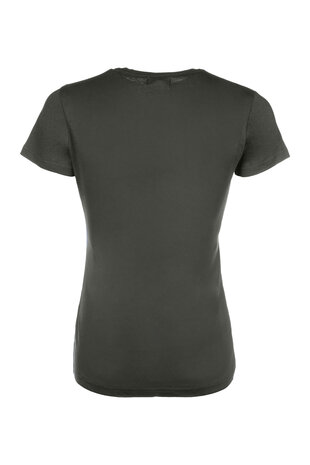 HKM t-shirt Mirror grijsgroen