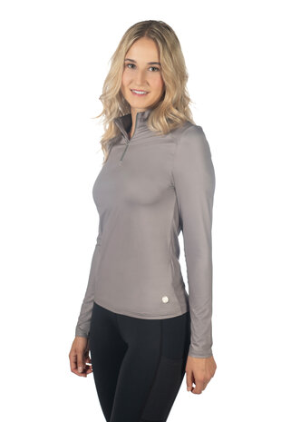 HKM trainingsshirt Summer Milano II taupe