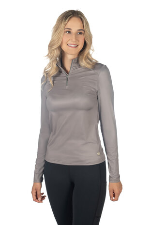 HKM trainingsshirt Summer Milano II taupe