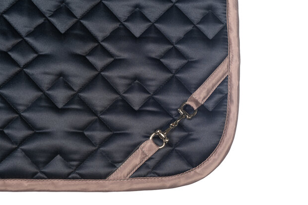 HKM zadeldek Golden Bit donkerblauw