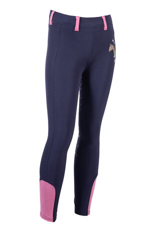 HKM rijlegging Pony Dream II siliconen zitvlak donkerblauw