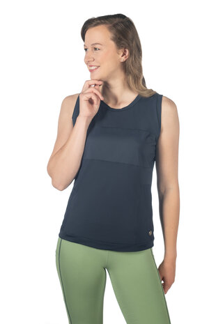 HKM top Mila donkerblauw