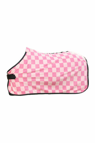 HKM cooler zweetdeken Henni voor shetty's roze/lichtroze