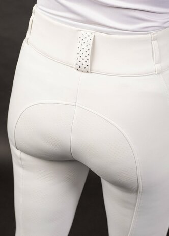 Harry's Horse rijlegging Competition Crystal Full Grip wit