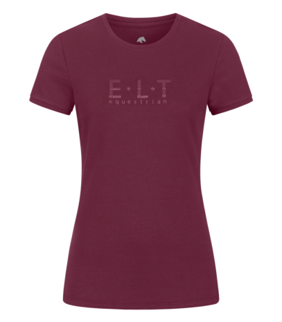 ELT t-shirt Perugia velvet rood