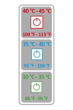 HKM verwarmde sokken Keep Warm grijs/zwart