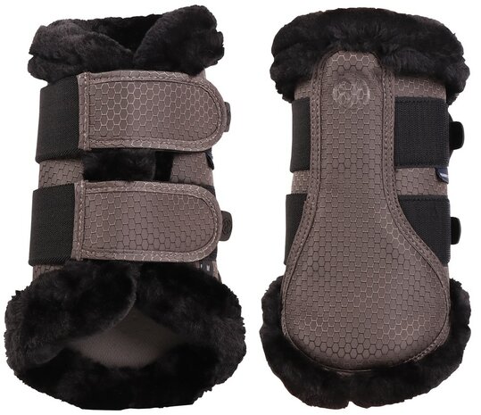 Harry's Horse beenbeschermers Flextrainer Hexagon asfalt