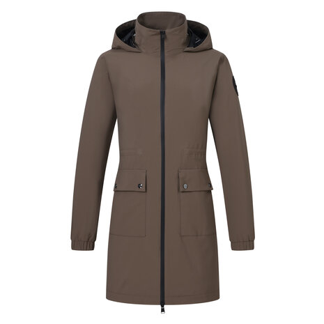 HV Polo waterdichte parka Caroline stone