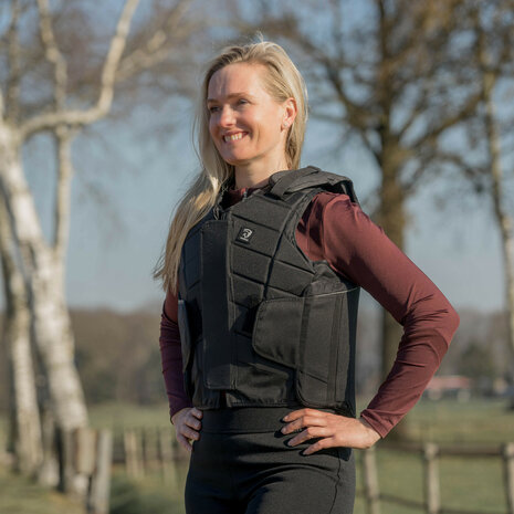 Horka bodyprotector Flexplus adult zwart