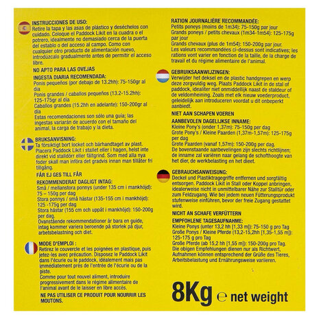 Likit paddock liksteen 8kg