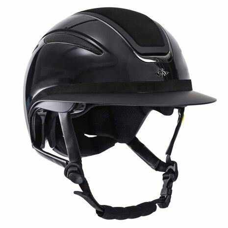HV Polo cap Magnifica zwart glossy