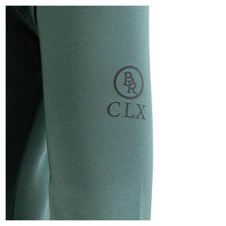 BR CLX long-sleeve zip-up trainingsshirt sea spine