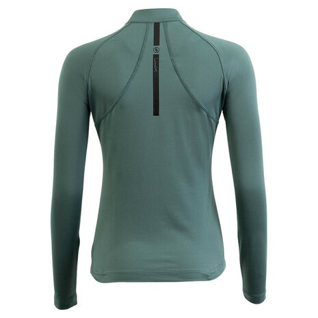 BR CLX long-sleeve zip-up trainingsshirt sea spine