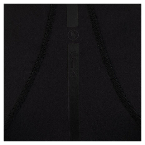 BR CLX long-sleeve zip-up trainingsshirt meteoriet